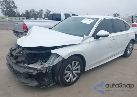 2022 Honda Civic Lx из США, поврежденный, VIN 2HGFE2F23NH522576